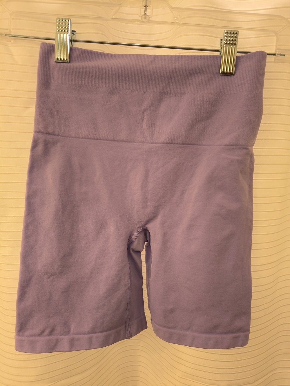 YITTY Lavender High-Waist Bike Shorts